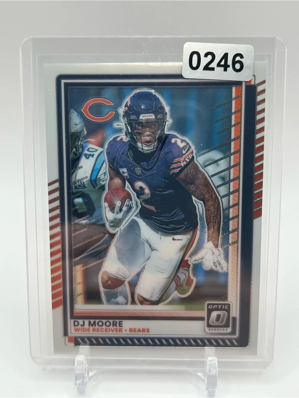 DJ Moore Chicago Bears Football Trading Card 🏈